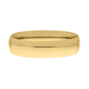 Adult 14K Gold Filled Plain 16mm Bangle