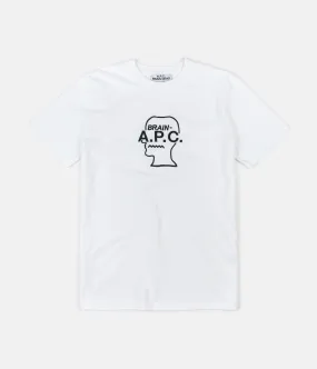 A.P.C. x Brain Dead Spooky T-Shirt - White