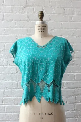 Aqua Bali Lace Top XS-M