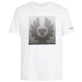 Belstaff Get in Line Design White T-Shirt