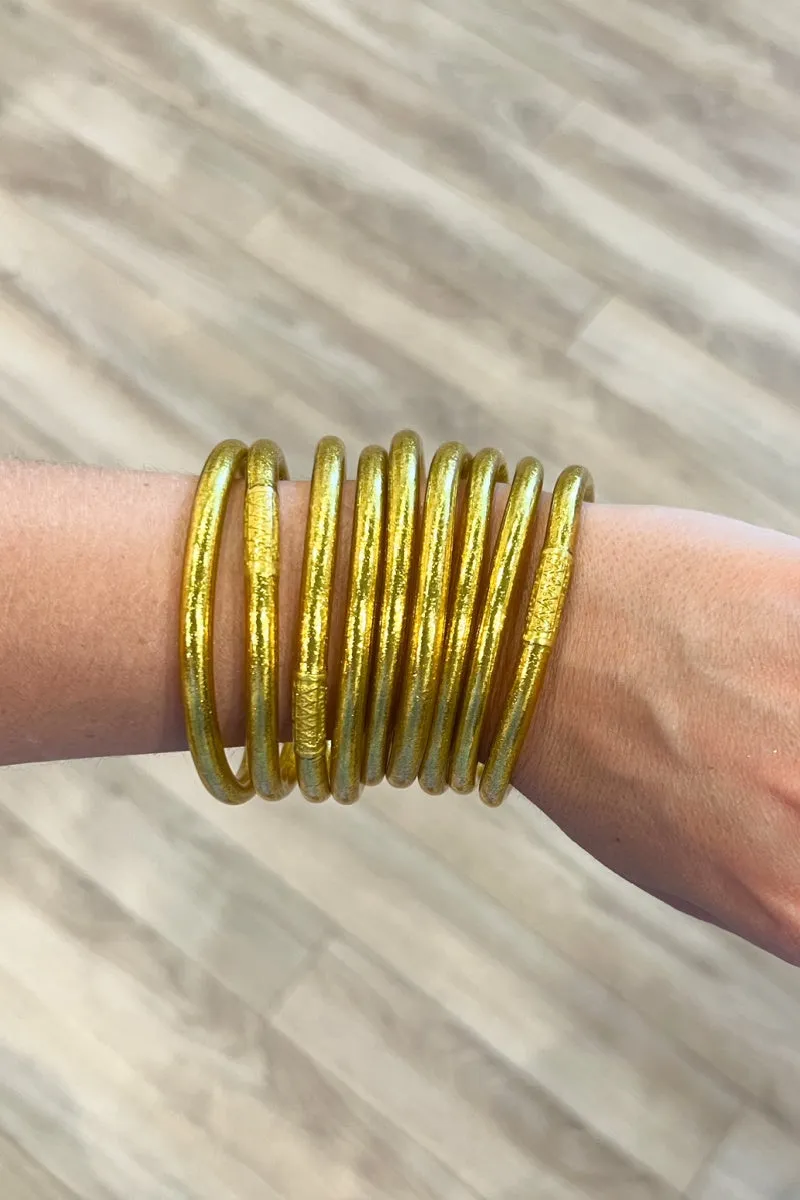 BuDhaGirl - GOLD ALL WEATHER BANGLES®