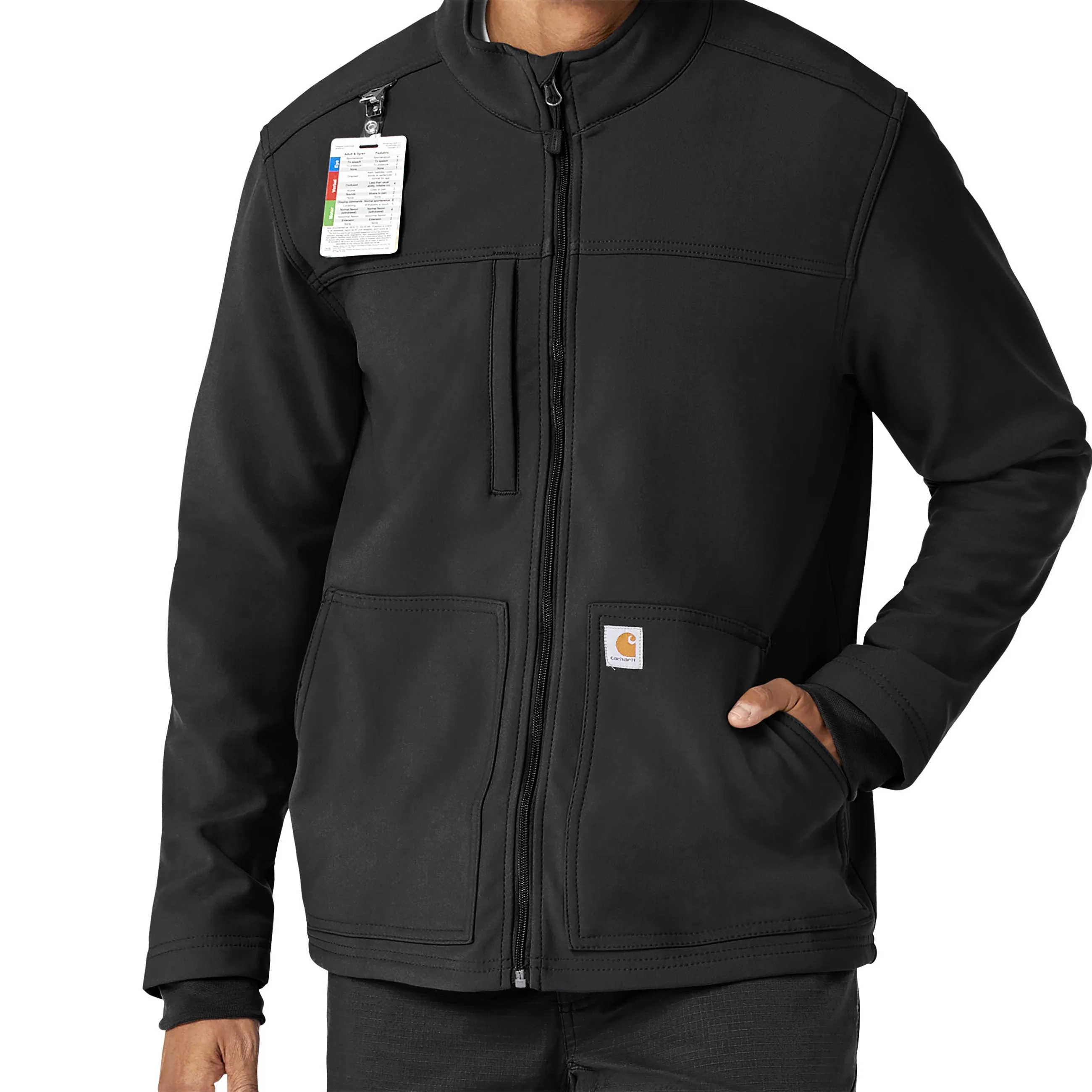 Carhartt Rugged Flex Men's Bonded Fleece Jacket - Black