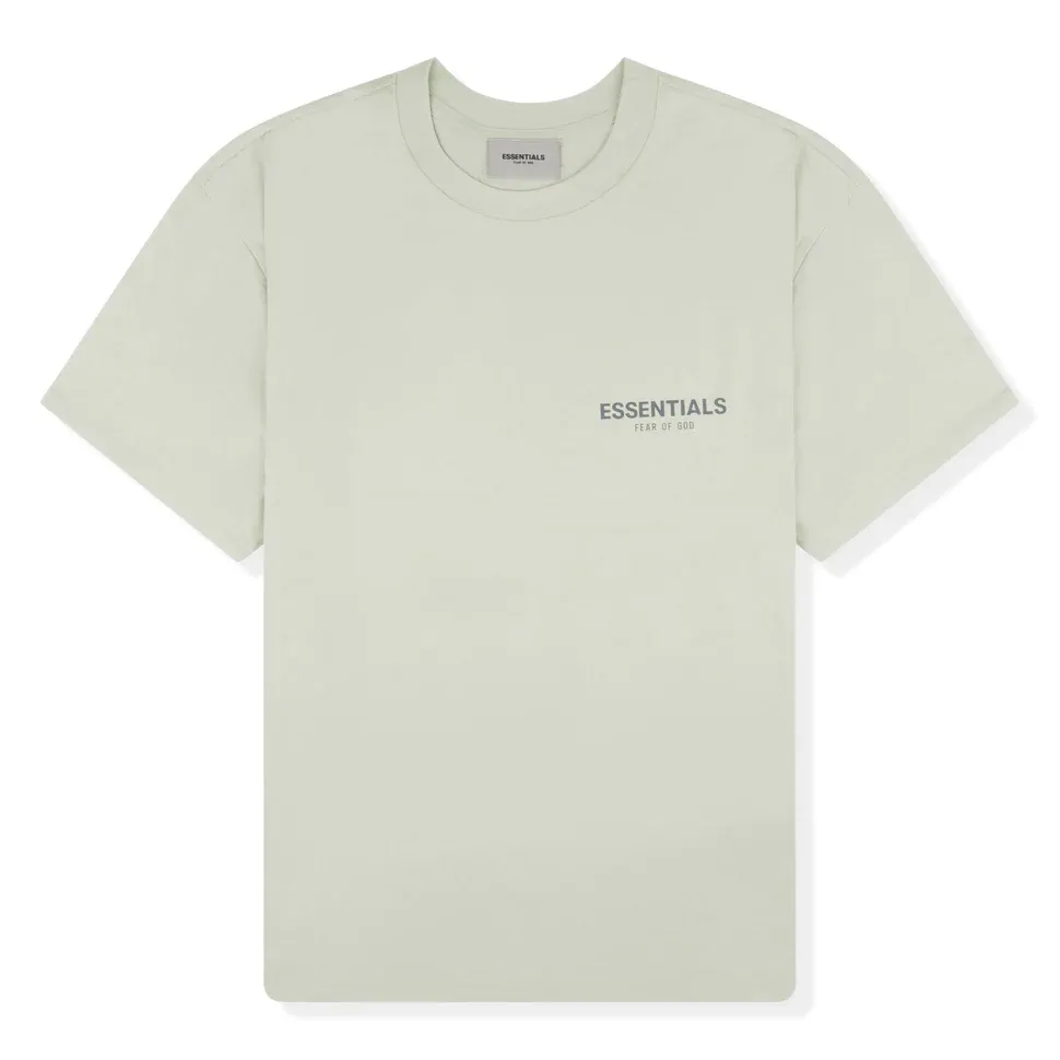 Fear of God Essentials Short-Sleeve Tee 'Concrete' (Size S)