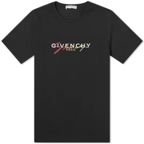 Givenchy Rainbow Signature Logo T-Shirt Regular Fit