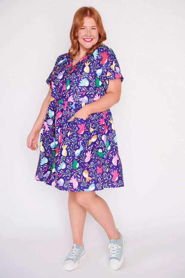 Jackie Willy Wagtail Pocket Front Dress