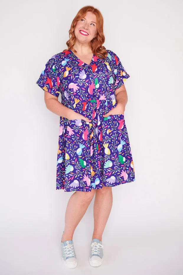 Jackie Willy Wagtail Pocket Front Dress