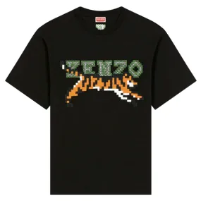 Kenzo x Nigo Tiger Pixel Oversized T-Shirt Black