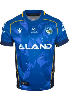 Macron Parramatta Eels 2023 NRL Mens Preseason Training Jersey <br> 58565623