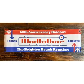 Modfather Clothing - London to Brighton Commemorative- Banner