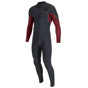 O'Neill Mens Hyperfreak Fire 5/4 mm Chest Zip Wetsuit