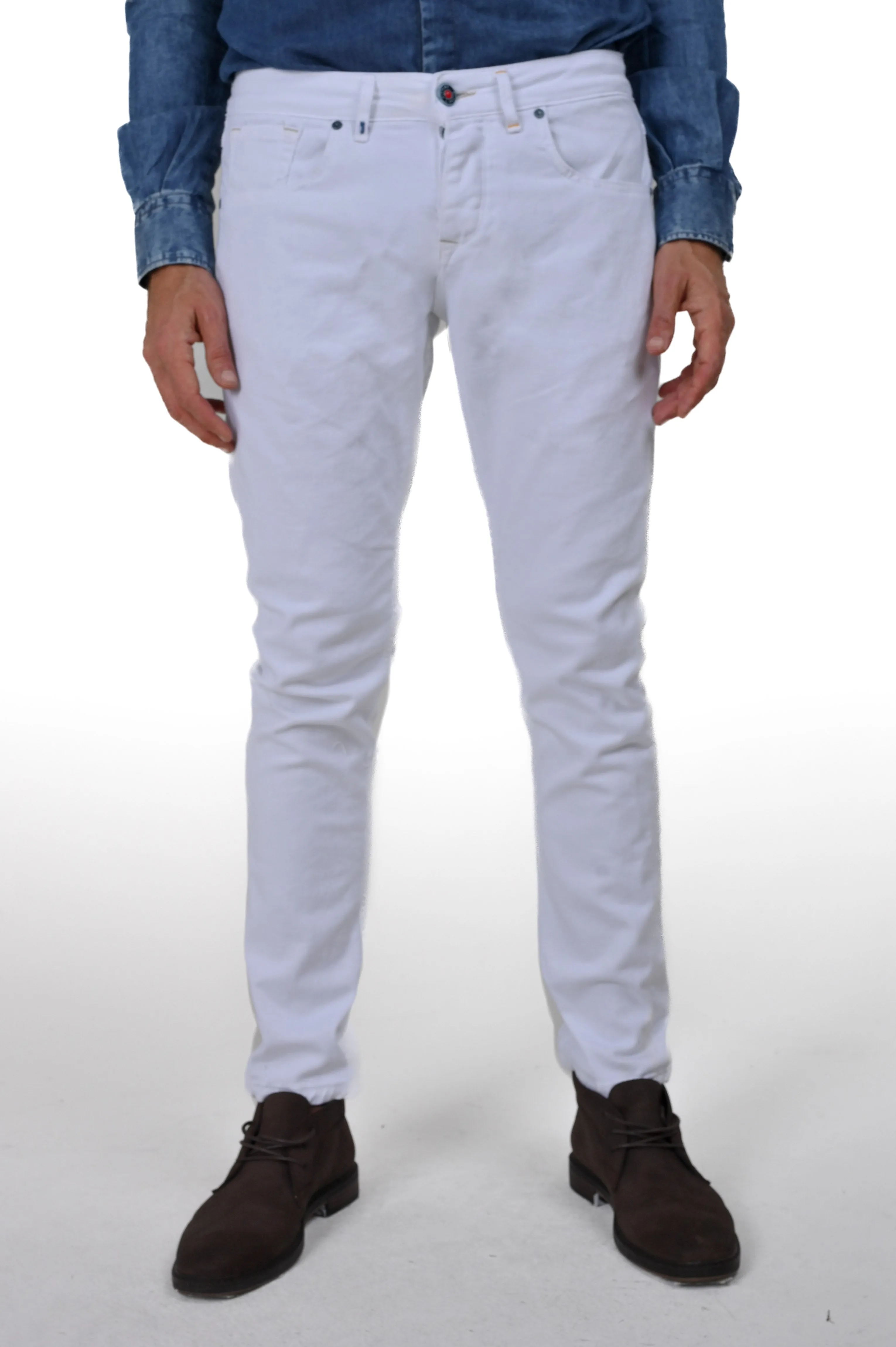 Pantaloni uomo in cotone slim fit AI 4724 in vari colori - Displaj