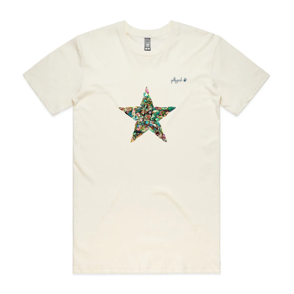 Paua Star Adult Tee