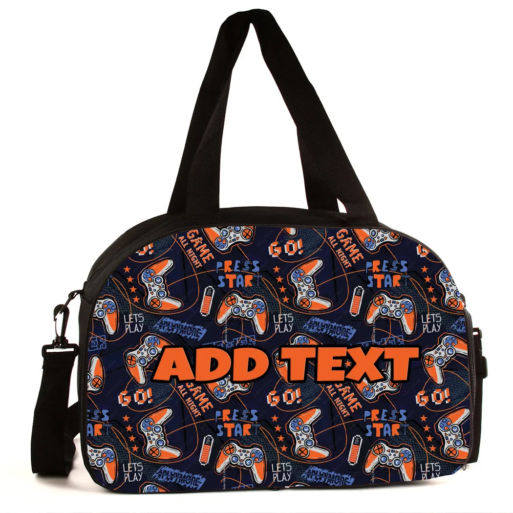 Personalized Backpacks, Lunch Bags, Duffel Bags, or Water Bottles with Full-Color - Gamer