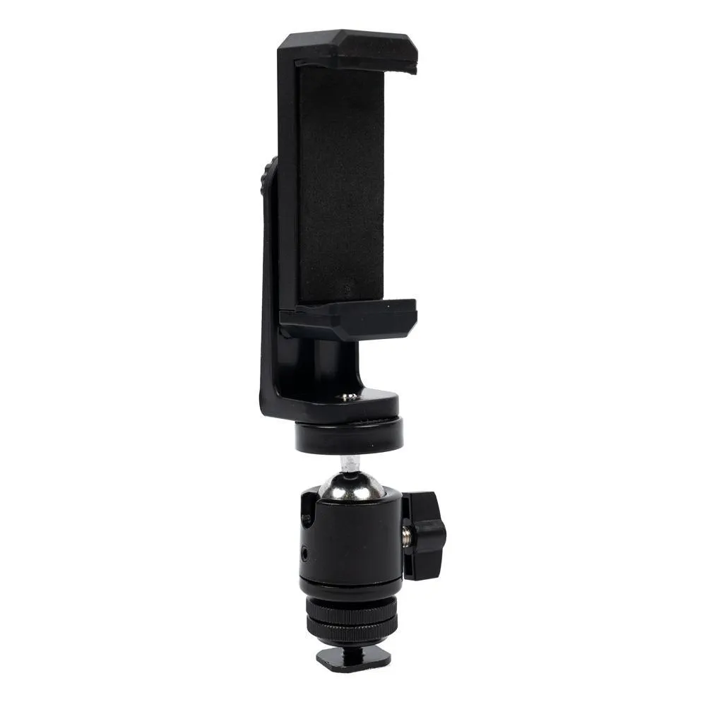 Phone Vlogging Kit with Universal Phone Bracket and Ball Head Mount