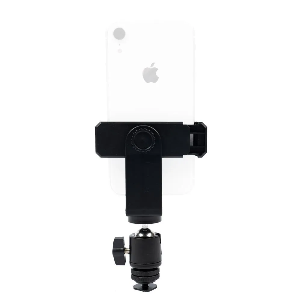 Phone Vlogging Kit with Universal Phone Bracket and Ball Head Mount