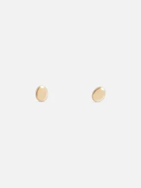 Plain Petite Pebble Studs