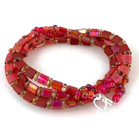 "Tile Wrap" Bracelet - Rougie