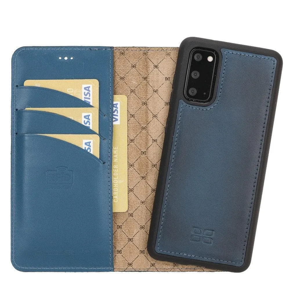 Samsung Galaxy S20 Series Leather Detachable Leather Wallet Case - MW