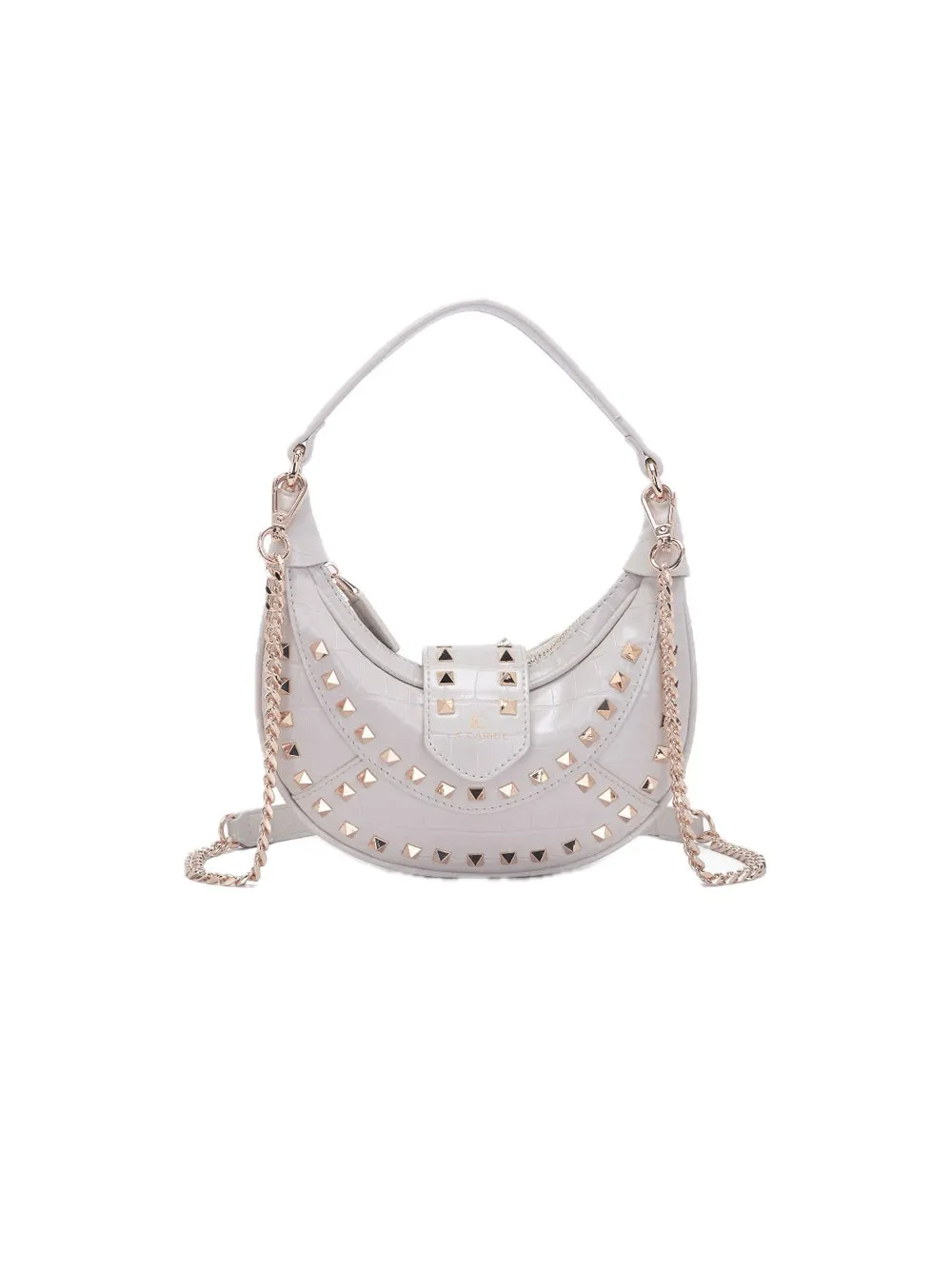 Thunder Small H.Moon Hand Bag Synthetic Cocco - Ivory