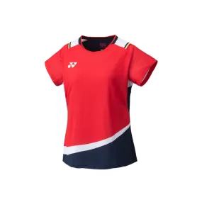 Yonex Premium Badminton/ Sports Shirt 20685 RubyRed WOMEN'S